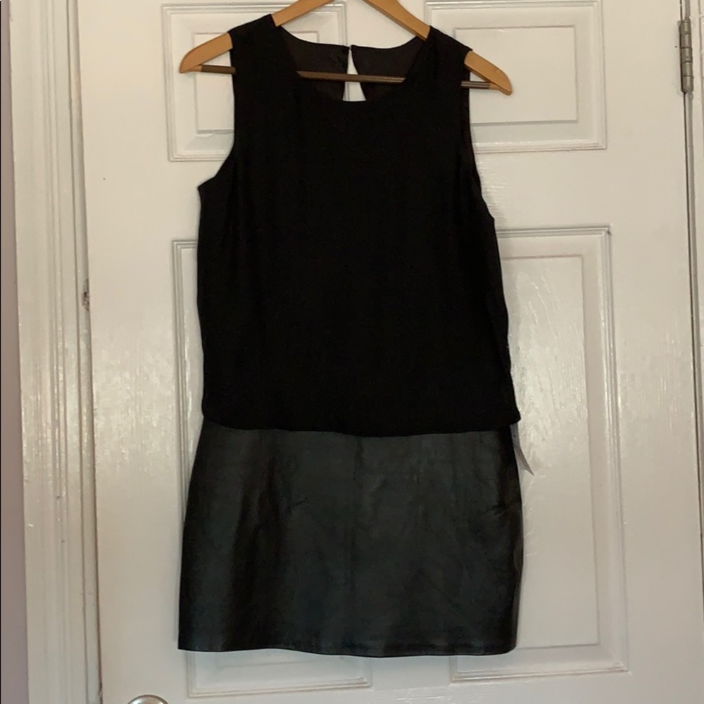 Parker — Silk Leather Dress — Small